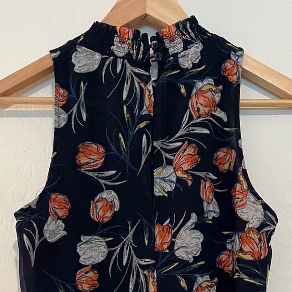 Daniel Rainn Narien Smocked Detail Blouse S - Picture 4 of 7